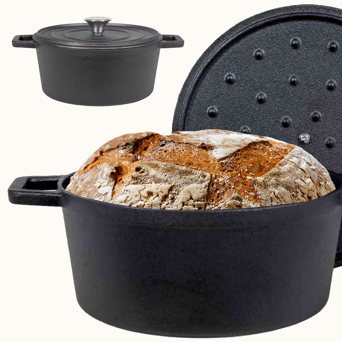 Premium Enameled Dutch Oven