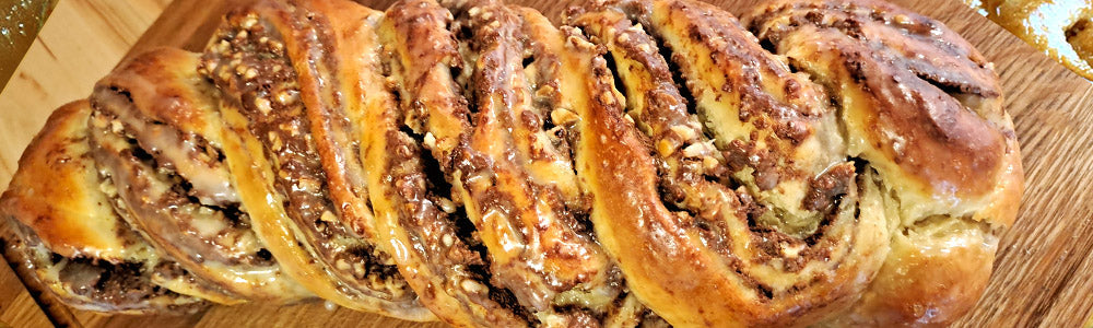 Saftiger Nusszopf – Einfaches Rezept mit La Brioche Backmischung