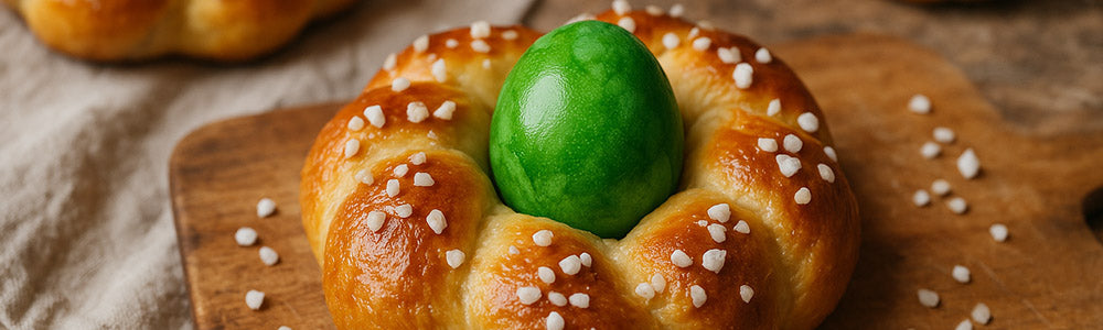 So gelingen dir fluffige Hefezopf-Osterkränzchen – Schritt für Schritt
